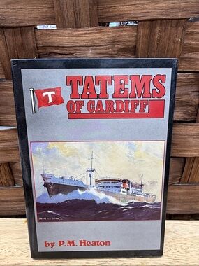 Tatems of Cardiff by P.M. Heaton - Grey & Red Hardcover Book
